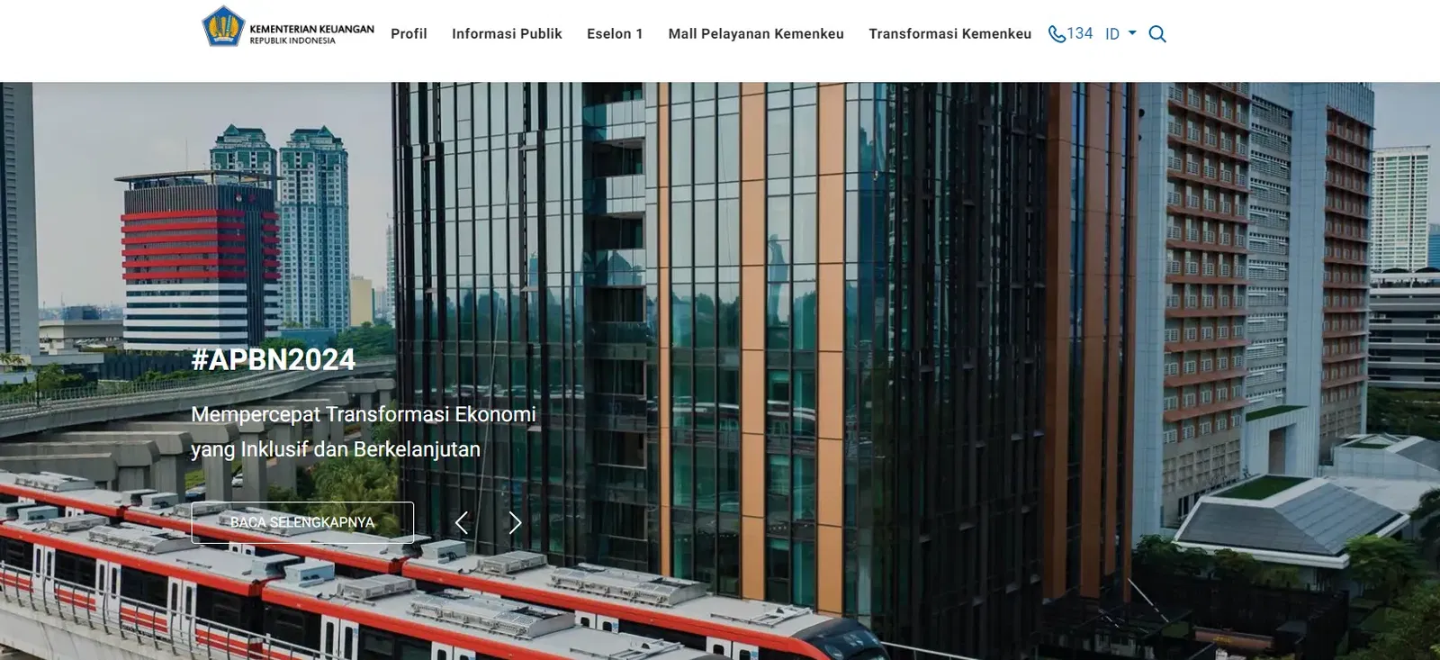 Contoh Gambar Website Pemerintah Kementerian pariwisata