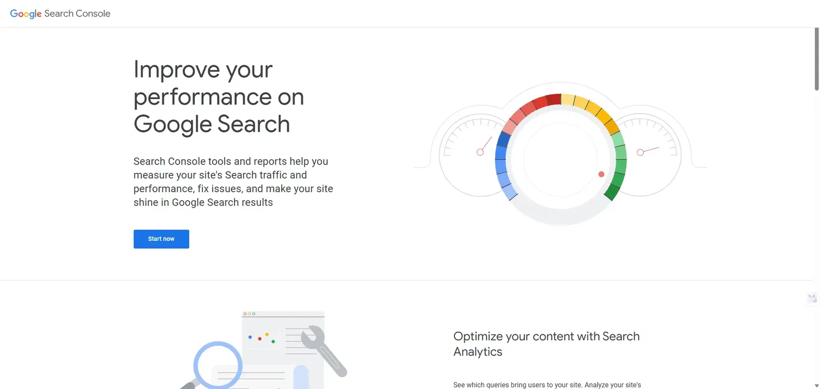 Gambar Search console