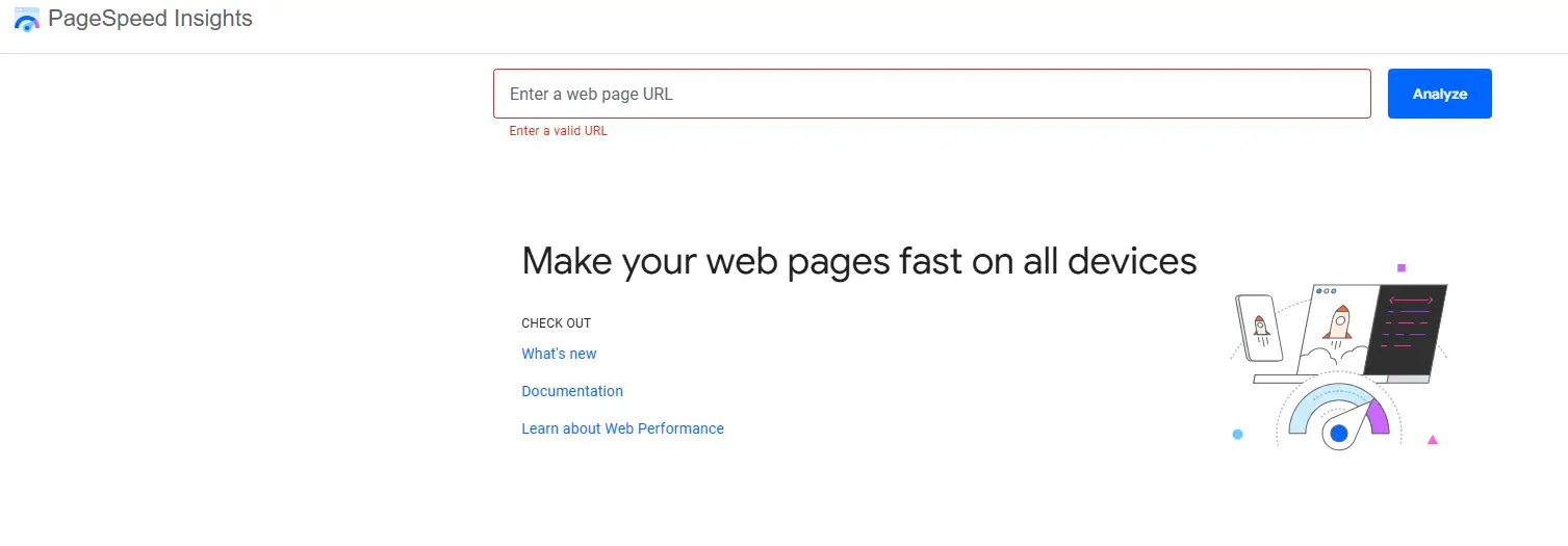 Gambar Pagespeed Insights